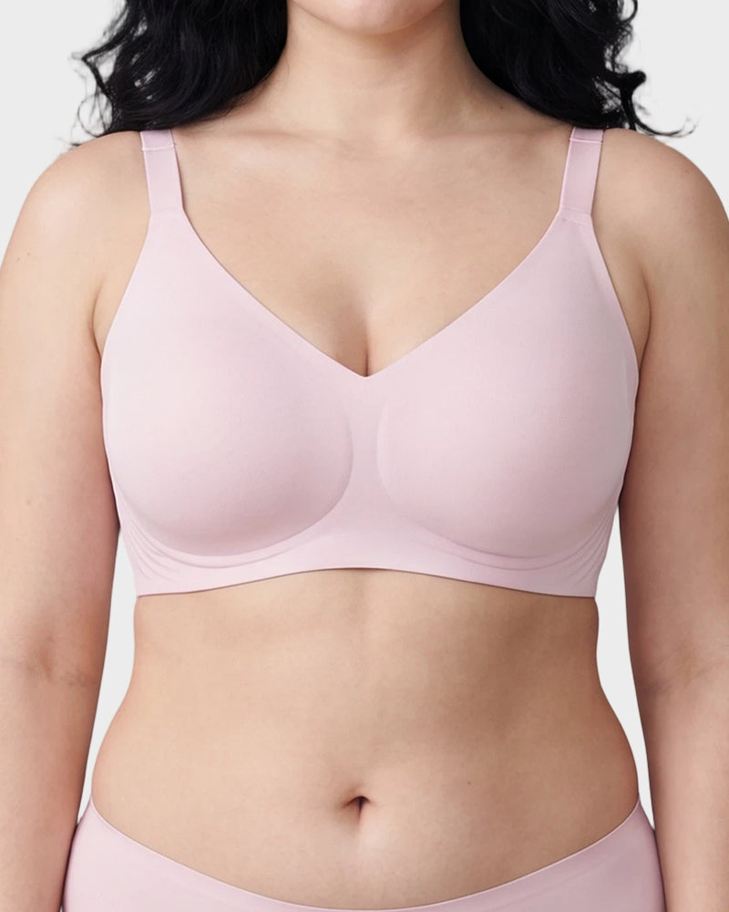 Wireless Seamless Soft Jelly Strip Bra