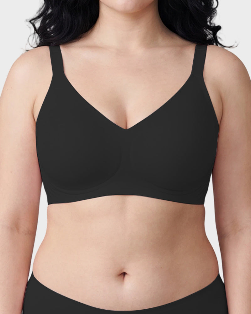 Wireless Seamless Soft Jelly Strip Bra